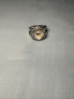 Lotti Dotties | Cable Band Rhinestone Interchangeable Ring Base Size 7